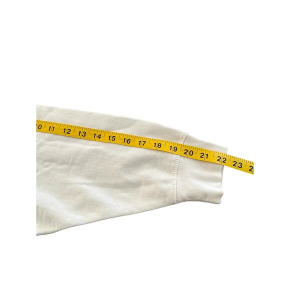 HOI Men White Crew Neck Long Sleeves Graphic Sweatshirt Size XL - Picture 5 of 7